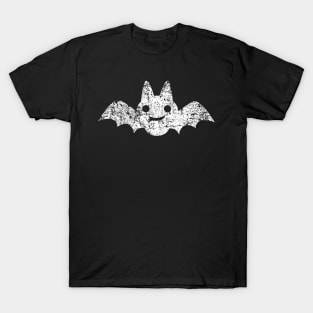 Cute Happy Bat - Distressed T-Shirt